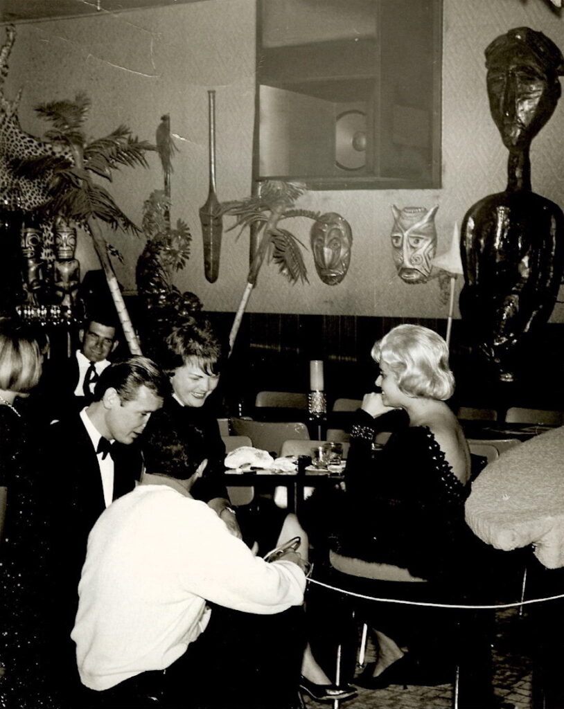 The Safari Room, circa 1964. Photograph provided courtesy of Lynn Catalana.